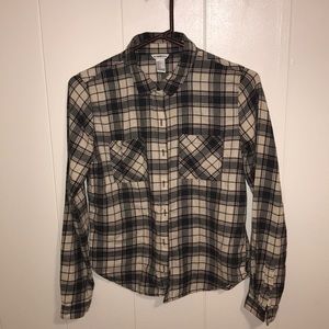 Checkered long sleeve
